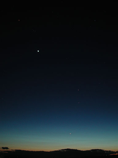 Mars, Venus, & Mercury