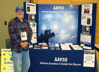 Tim Crawford AASVO Booth