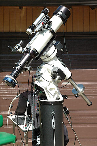 QSI 532ws-M1 CCD Camera, Tele Vue NP127is Refractor and Astro-Physics 1200GTO German Equatorial Mount