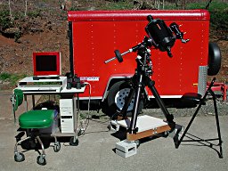 Fastar imaging on the driveway