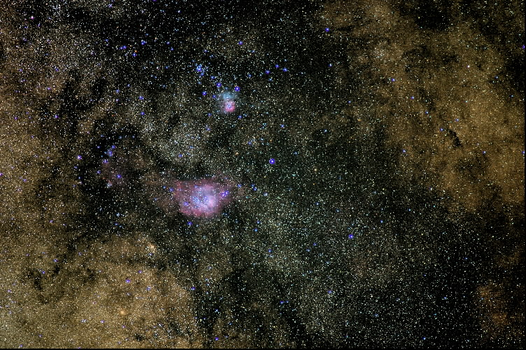 Messier M8 and M20
