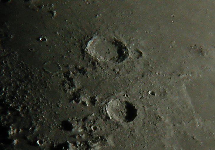 Aristoteles and Eudoxus Craters