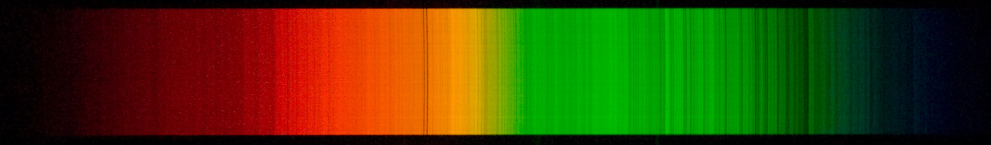 Betelgeuse spectrum, first night out wiht the astronomical spectrograph with 1200 lines/mm