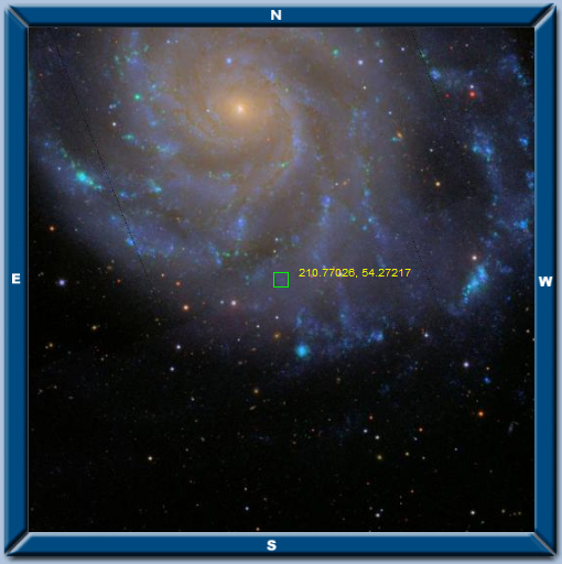 SDSS Image before the supernovae