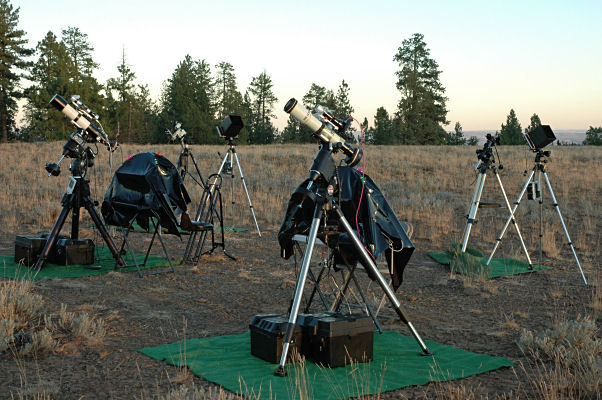 Four cameras at OSP 2008