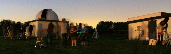Star party at Astronomy Education Center