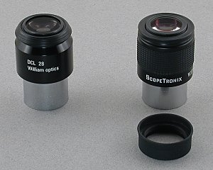 Eyepieces with adapter