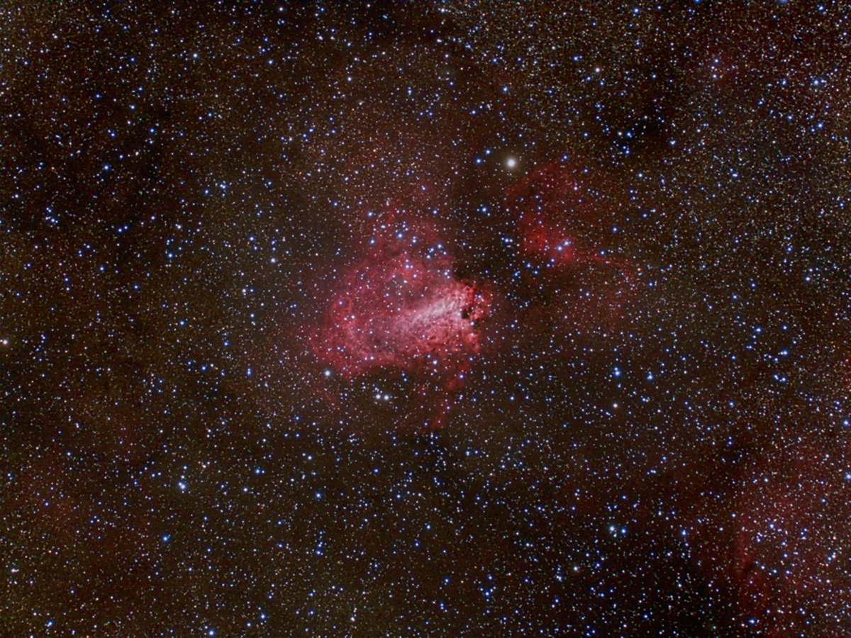 Messier M17 Omega Nebula