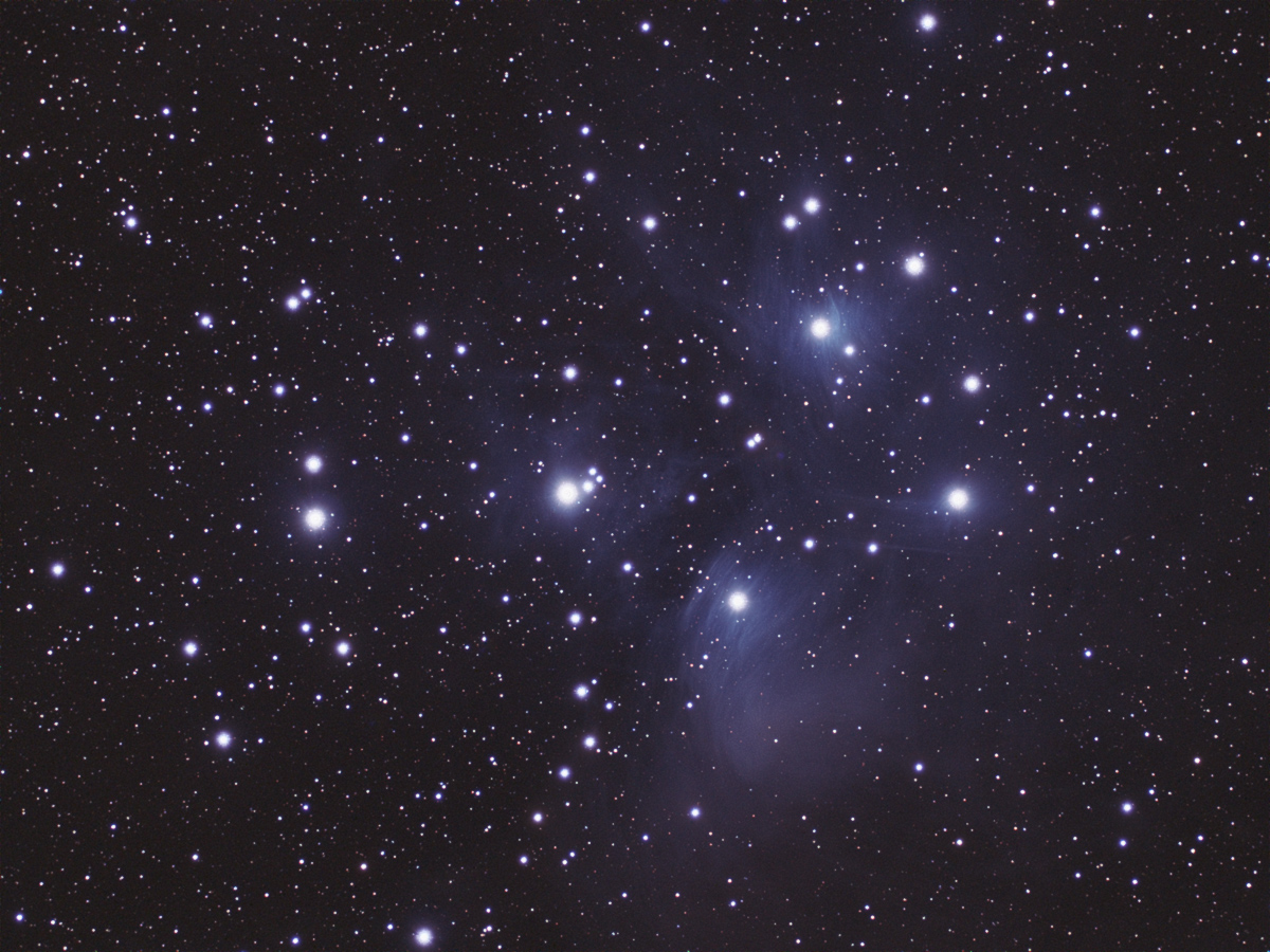 Messier M45 The Pleiades