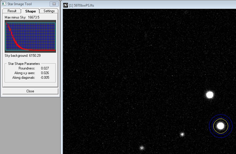 AIP4WIN Star Data Tool Shape