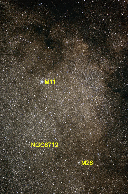 Messier M11 and M26
