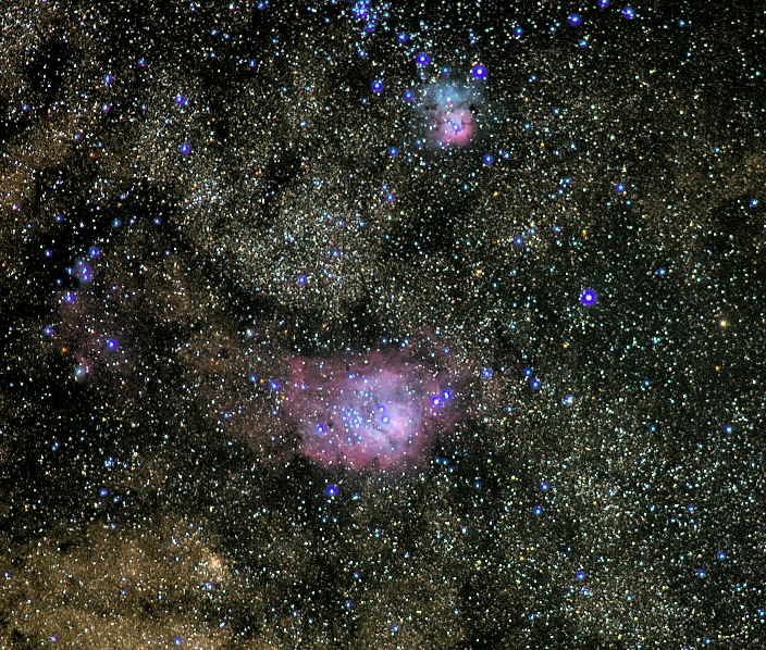 Messier M8 and M20