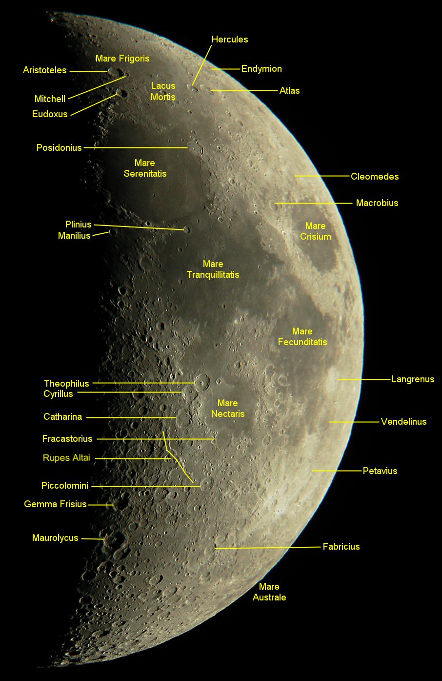 6 Days 9 Hours Old Moon