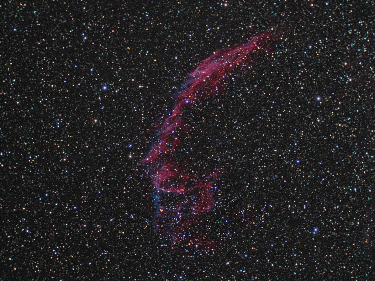 NGC6992 and NGC6995 Eastern Veil Nebula