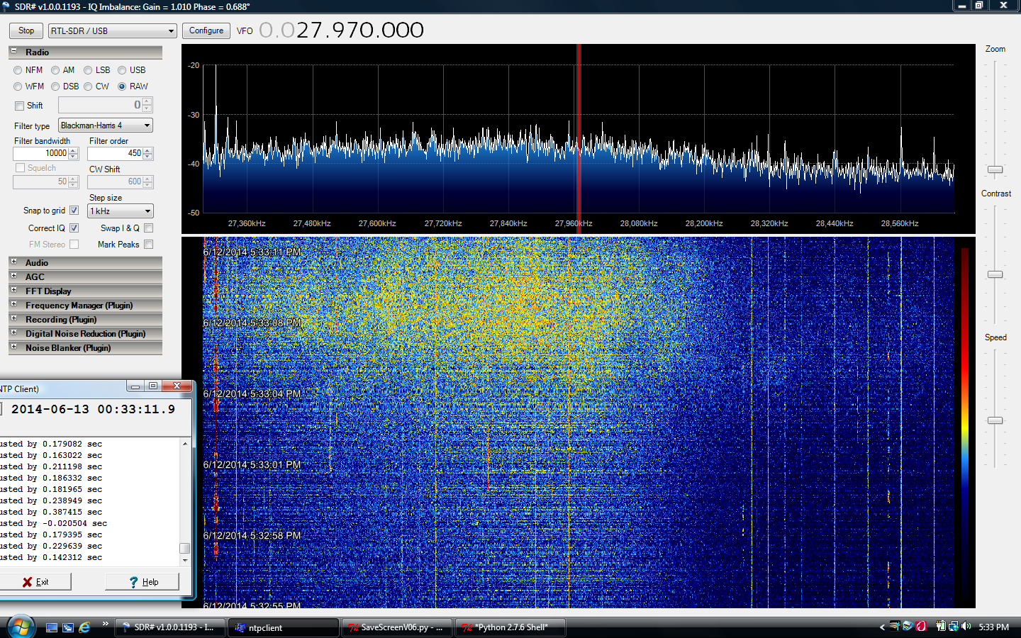 Sun radio emissions