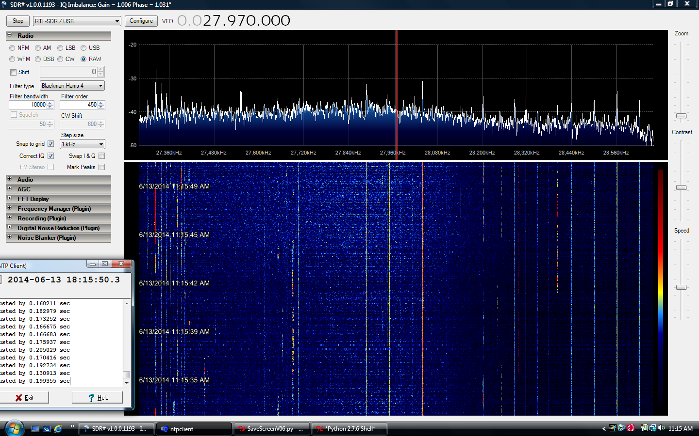 Sun radio emissions