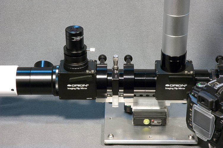 Astronomical Spectrograph with two flip mirrors