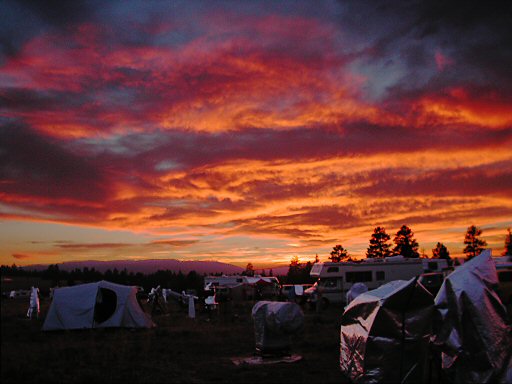 Sunset at OSP 2004