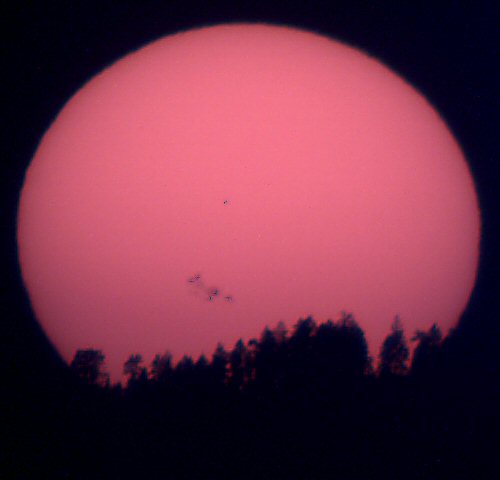 Sun image taken with Meade LPI and Orion 80mm on a Losmandy G-11 mount
