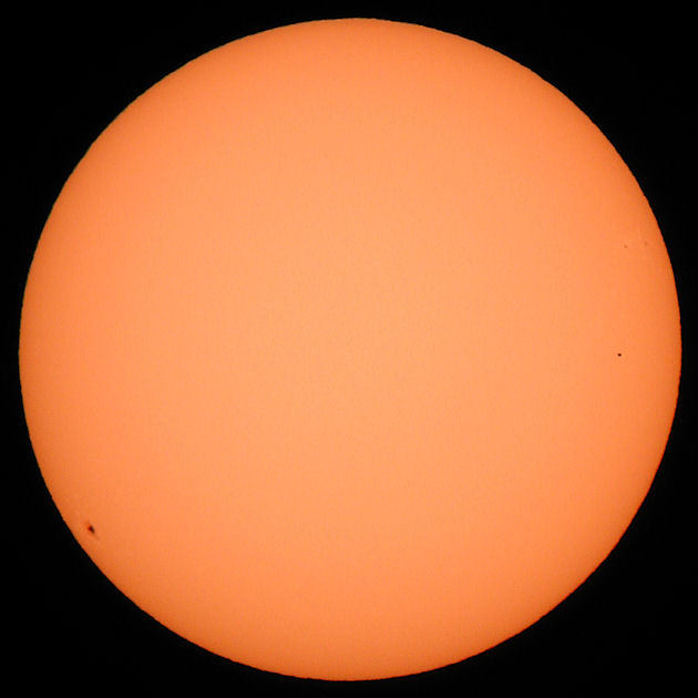 Sun with Mercury