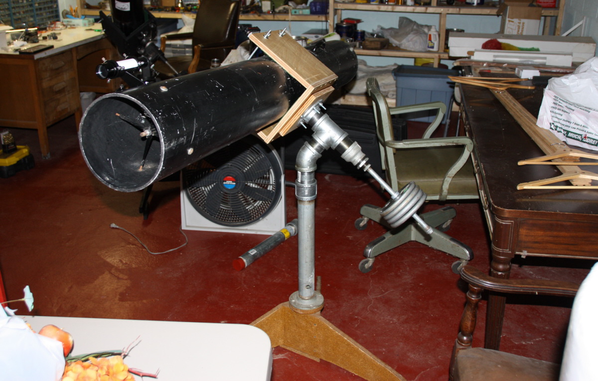 show us your pipe mount ! - Page 3 - ATM, Optics and DIY Forum - Cloudy Pipe Tube Telescope Mount