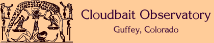 Cloudbait Observatory